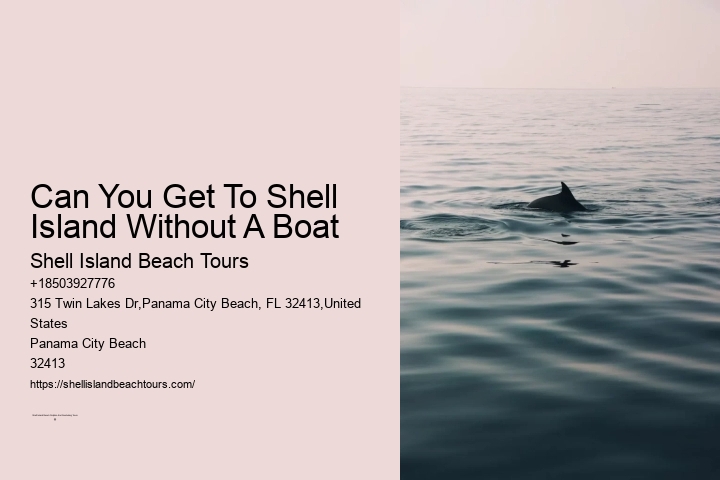 Can You Get To Shell Island Without A Boat