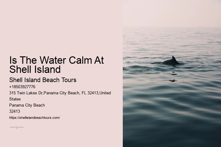 Is The Water Calm At Shell Island